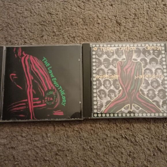 A Tribe Called Quest - Low End Theory & Midnight Marauders CDs PRE-OWNED - Picture 1 of 4